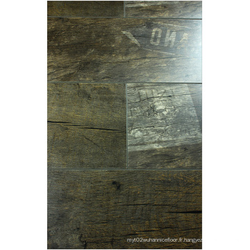 Plancher stratifié insonorisant de texture de Woodgrin de 8,3 mm